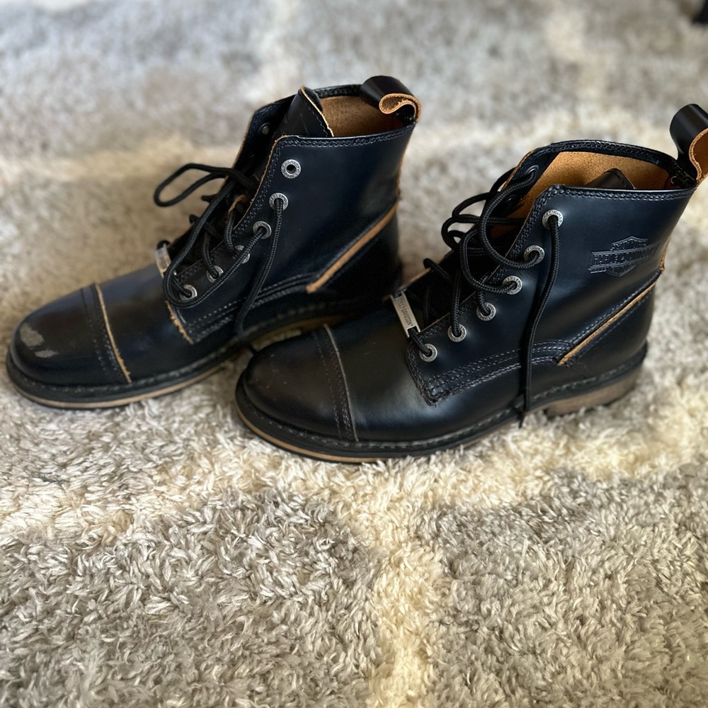 Harley Davidson boots size 8